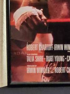 lot 90 image: Framed Rocky Theater Poster