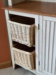 lot 5 image: Decorative Kitchen Storage Hutch