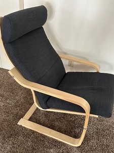 lot 38 image: Ikea PONG Armchair
