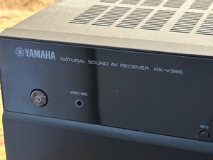 lot 46 image: Yamaha Receiver RX-V385 and Speaker NS-C210