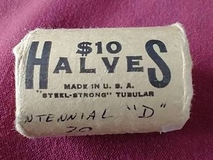 lot 2 image: $10 Roll of Bicentennial Half Dollars