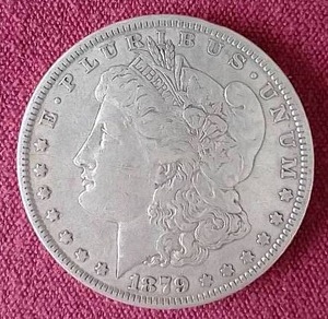 lot 12 image: 1879 Morgan Dollar