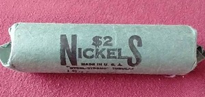 lot 33 image: Vintage Nickel Roll - 1940s