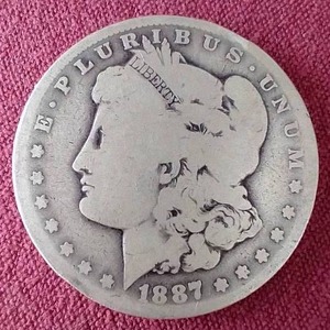 lot 45 image: 1887-O Morgan Dollar