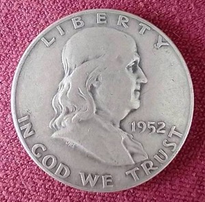 lot 67 image: 1952-D Franklin Half Dollar