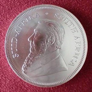 lot 78 image: 2022 South Africa 1 Oz. Silver Krugerrand