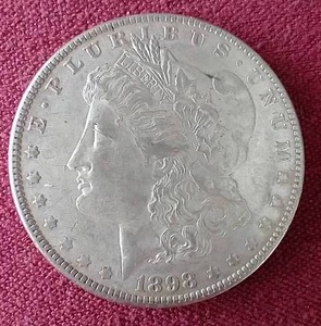 lot 80 image: 1898 Morgan Dollar
