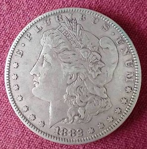 lot 84 image: 1882 Morgan Dollar