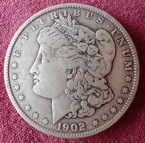 lot 92 image: 1902 Morgan Dollar