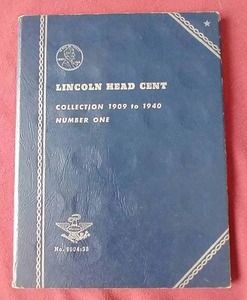 lot 93 image: Partially Filled Penny Book (1909-1940)