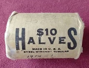 lot 94 image: $10.00 Kennedy Half Dollar Roll