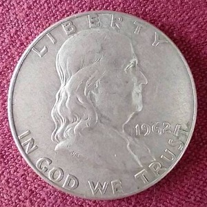 lot 96 image: 1962-D Franklin Half Dollar