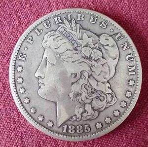 lot 30 image: 1885 Morgan Dollar