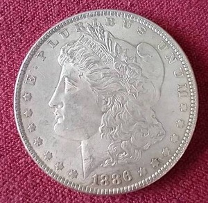 lot 47 image: 1886 Morgan Dollar