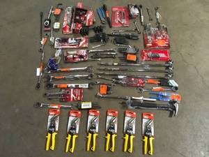 Lot of Mixed Hand Tools and Hardware Various models and Conditions  Customer Returns See Pictures