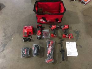 Milwaukee 3698-24MT M18 FUEL 4 Tool Combo Kit Customer Returns See Pictures