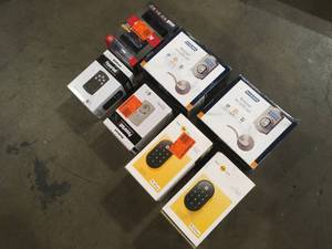 Lot of Mixed Digital Door Locks   Customer Returns See Pictures
