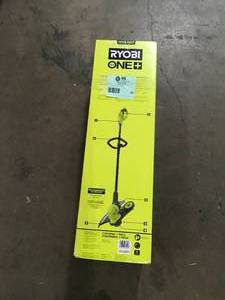 ONE 18V 13 in. Cordless Battery String TrimmerEdger (Tool Only) by RYOBI Customer Returns See Pictures