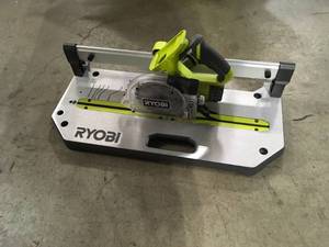 ONE 18V 5-12 in. Flooring Saw with Blade (Tool Only) by RYOBI Customer Returns See Pictures