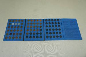 Whitman Lincoln Cent Book with Coins - 1941-1974