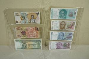 International Currency - Ghana, Argentina, Cambodia
