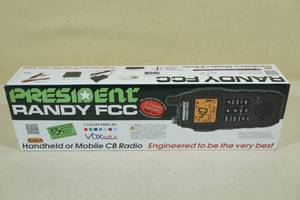 President Randy FCC Handheld or Mobile CB Radio