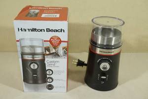 Hamilton Beach Custom Grind Coffee Grinder