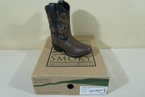 Smoky Mountain Boots -Little Kid Size 11, BrownBlack