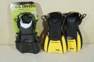 2 Sets US Divers Trek Swim Fins