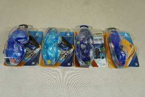 4 Sets Aqua Sphere Kids Swim Masks