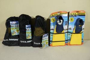 5 Sets US Divers Swim Fins