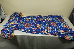 Tabitha Brown Dress -14, Blue Floral