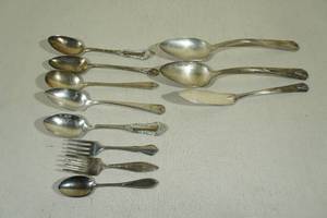 Assorted Silverplate Flatware