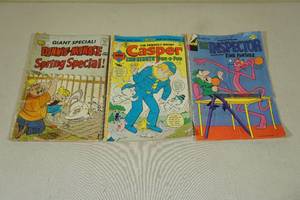 Vintage Comics-Pink Panther, Casper, Dennis the Menace