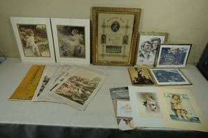 Assorted Frameable Art Work