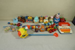Assorted Vintage Childrens and Baby Toys