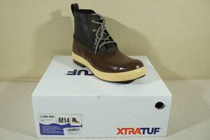 Xtratuf Mens 6 Legacy Lace Waterproof Boots -Size 14, Brown