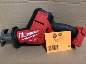 lot 10 image: M18 FUEL 18V Lithium-Ion Brushless Cordless HACKZALL Reciprocating Saw (Tool-Only) by Milwaukee Customer Returns See Pictures