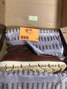 lot 12 image: Mens Canton 6 Work Boots - Steel Toe - Walnut Pitstop Size 10.5(M) by DEWALT  Customer Returns See Pictures