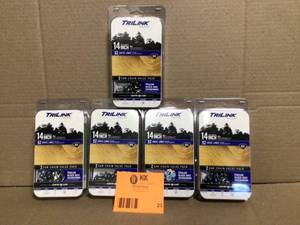 lot 23 image: Lot of Twin Pack 14 in. S52 Semi Chisel Chainsaw Chain by TriLinky  Customer Returns See Pictures