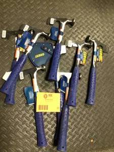 lot 27 image: Lot of 11 oz. Drywall Hammer by Estwing Customer Returns See Pictures