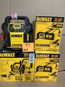 lot 34 image: Lot of Assorted Dewalt Portable Power Stations Customer Returns See Pictures
