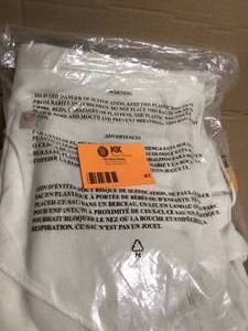 lot 47 image: Mens Large Malt CottonPolyester Loose Fit Midweight Sleeve Graphic Sweatshirt by Carhartt  Customer Returns See Pictures