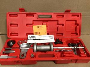 lot 50 image: Slide Hammer Puller Set by SUNEX TOOLS   Customer Returns See Pictures