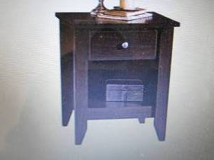 Sauder Shoal Creek Nightstand open ...