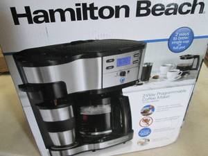Hamilton Beach The Scoop 2-Way Brew...