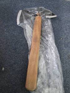 Bulleye Throwing Axe- open box, hea...