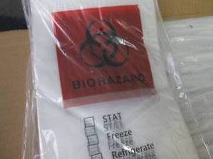 Reclosable Biohazard Specimen Bags,...