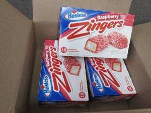 3- 13.4 oz Boxes Hostess Raspberry ...