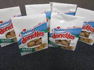 6- 10.5 oz Bags Hostess Donettes...